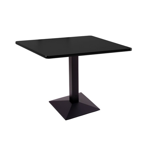 30" 217 Black Table, 36" x 36" Square Top